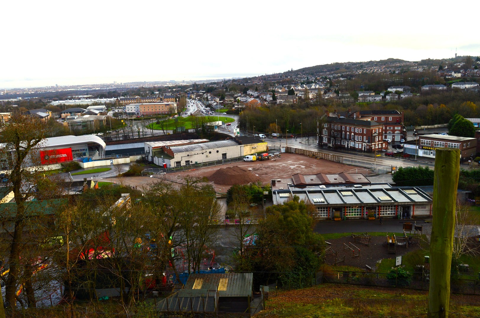 View of former hippodrome site.