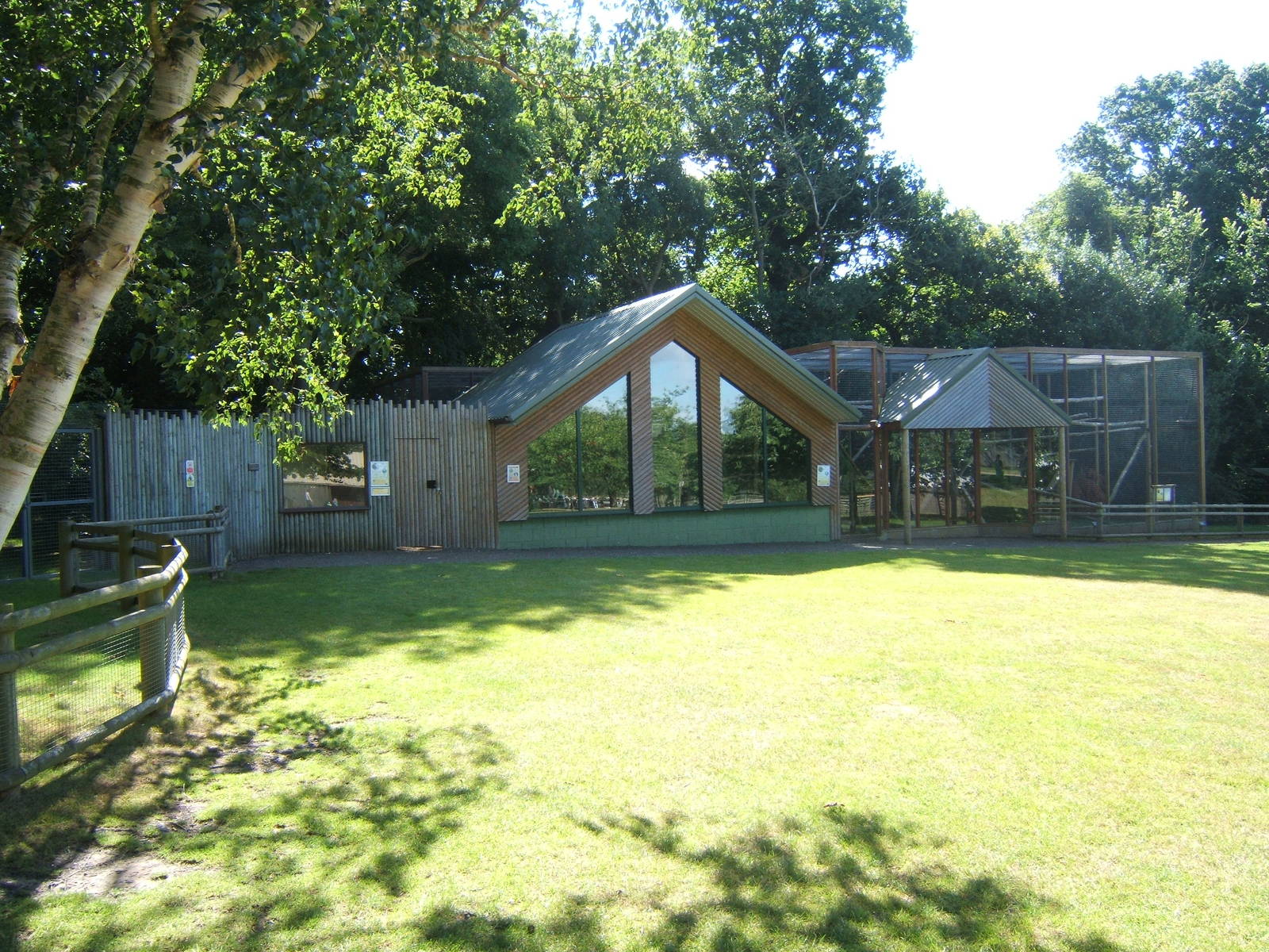View of Fossa exhibit