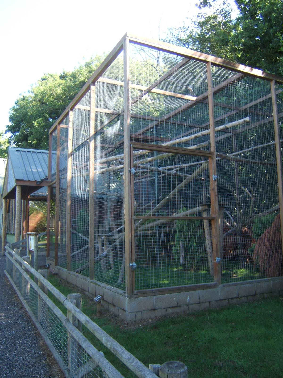 View of Fossa exhibit