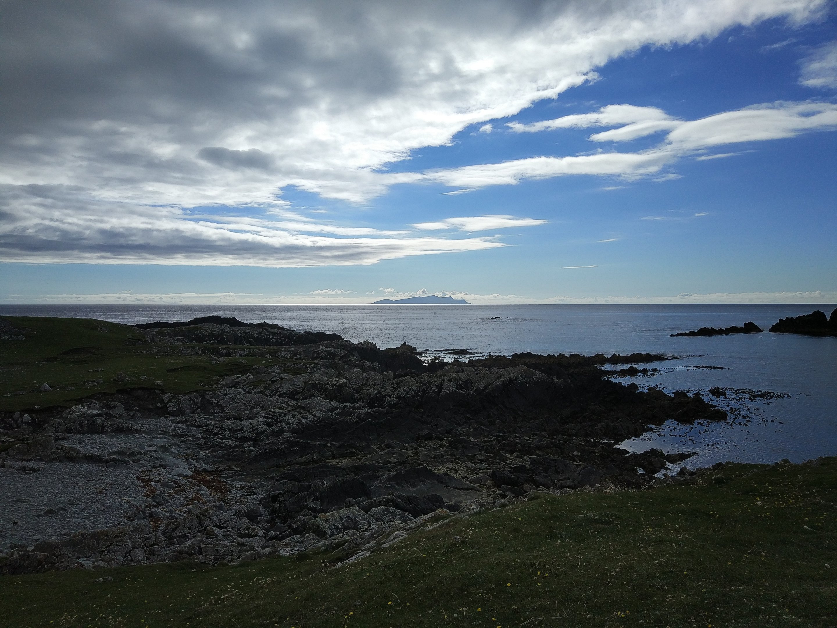 View of Foula - Shetland Mainland