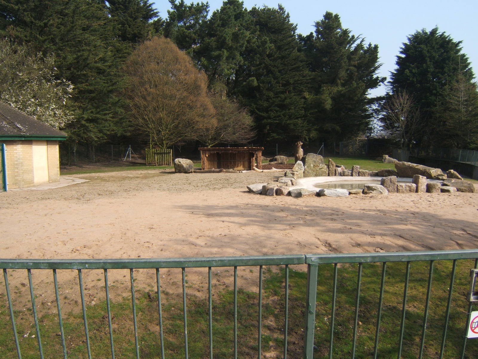 View of Giant Anteater enclosure
