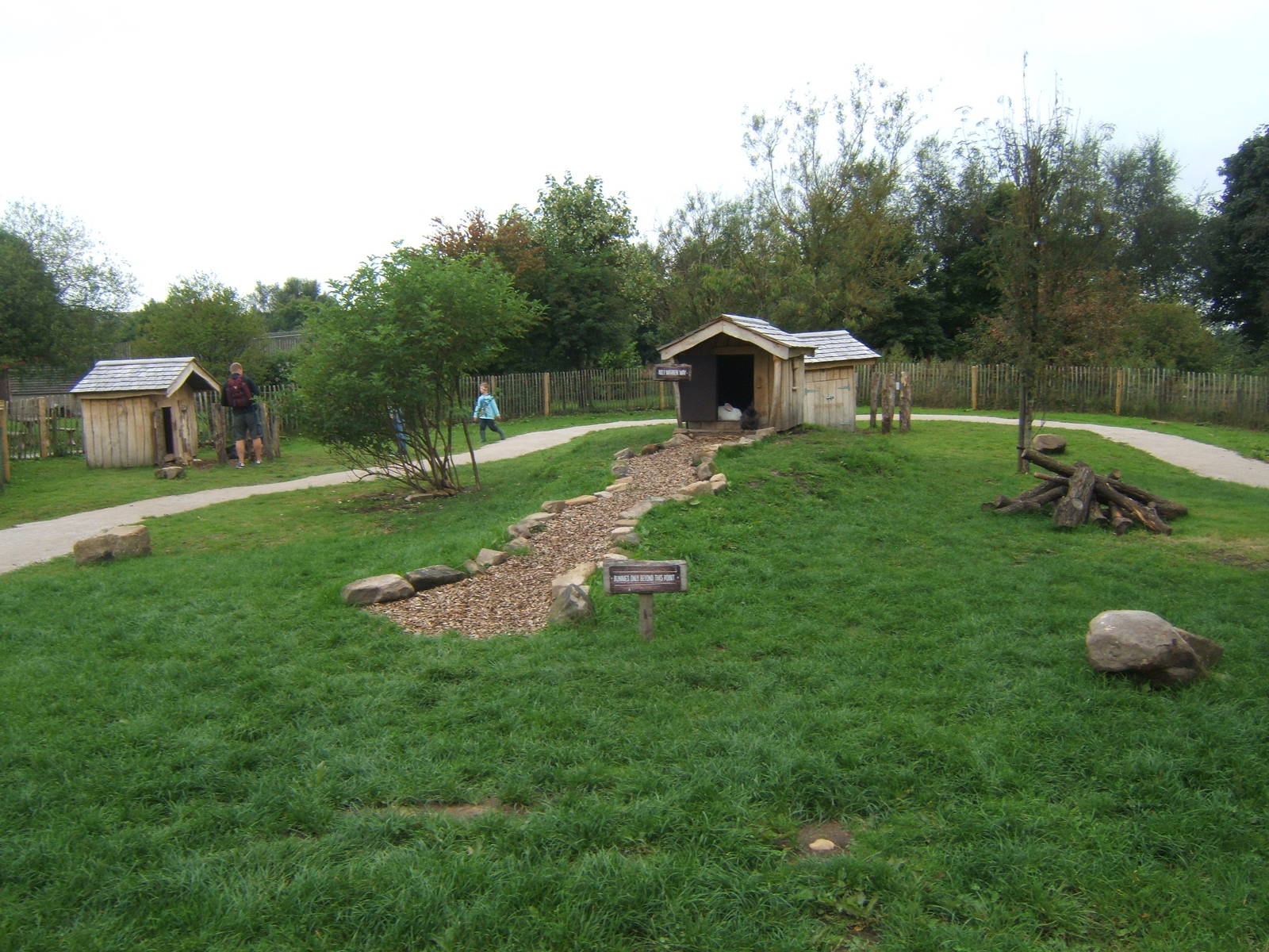 View of Giant Rabbit Hole exhibit