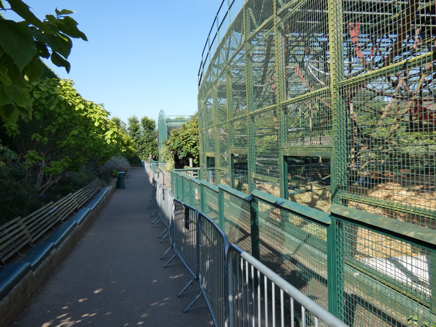 View of Gorillariums