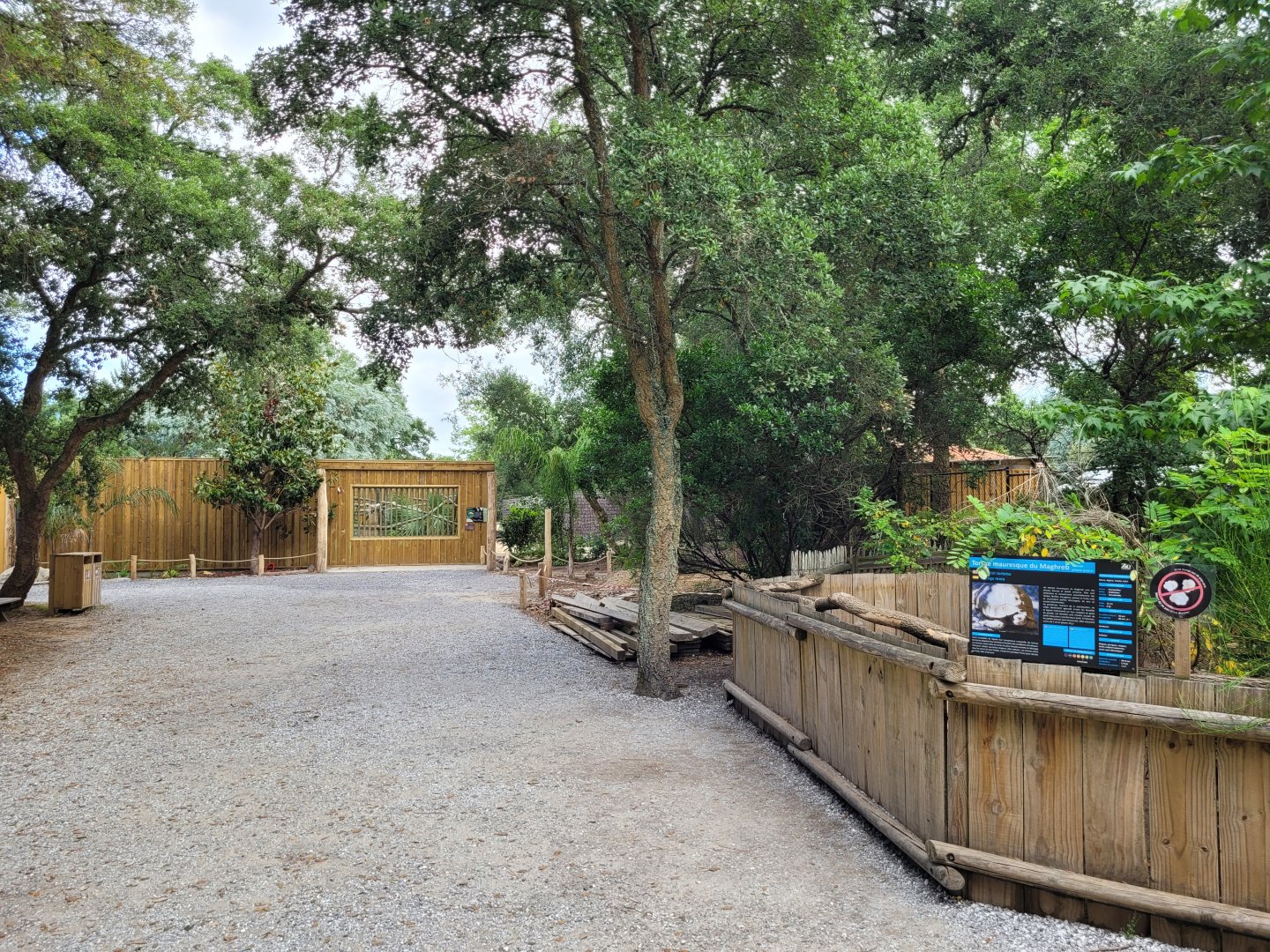 View of greek tortoise exhibit and South American complex -Zoo de Labenne (2024)