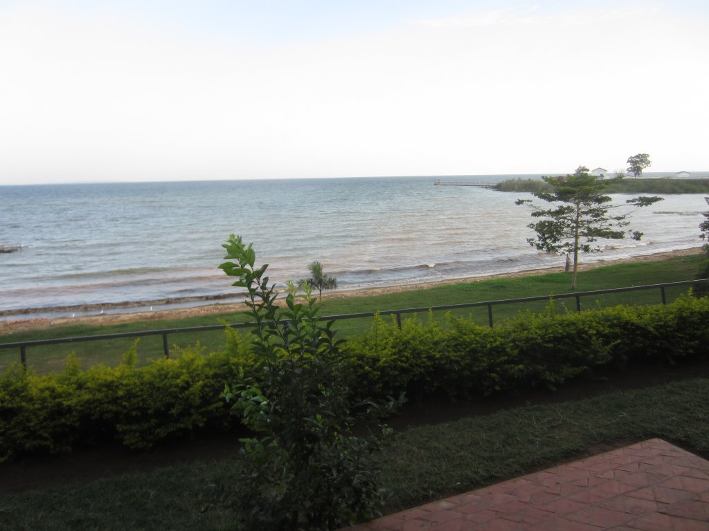 View of Lake Victoria from the Restaurant
