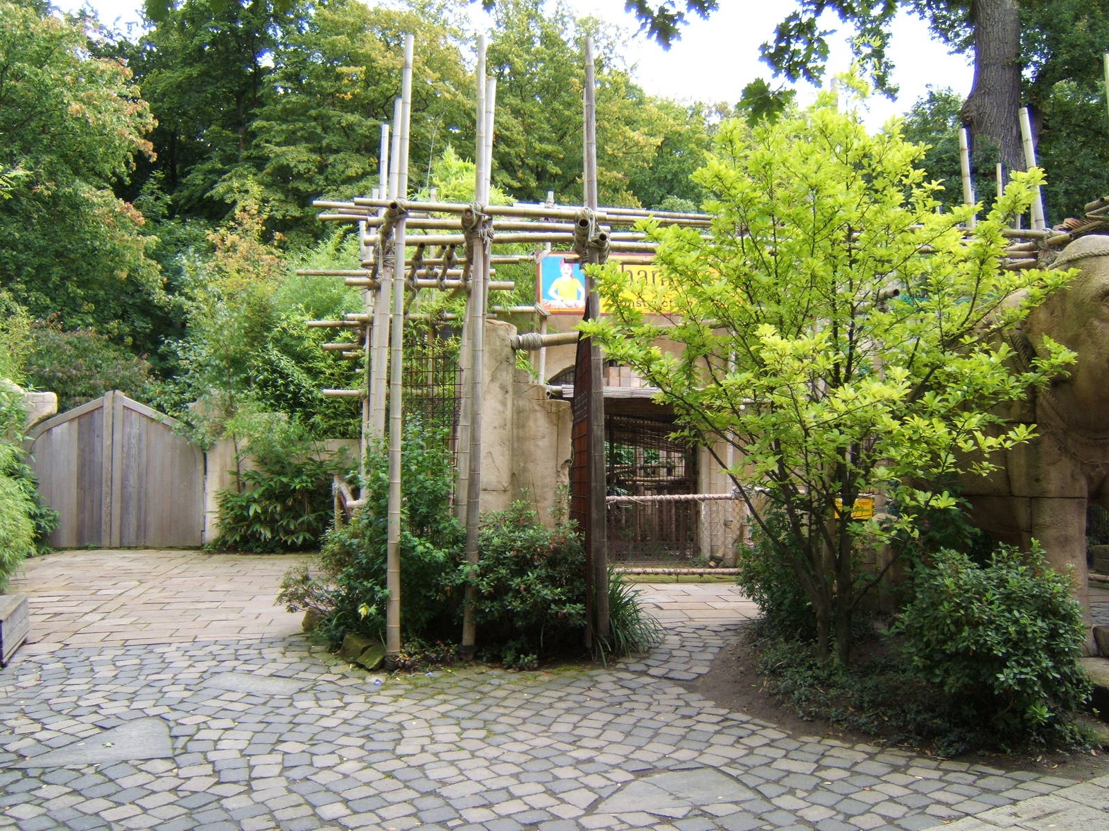 View of Leopard enclosure