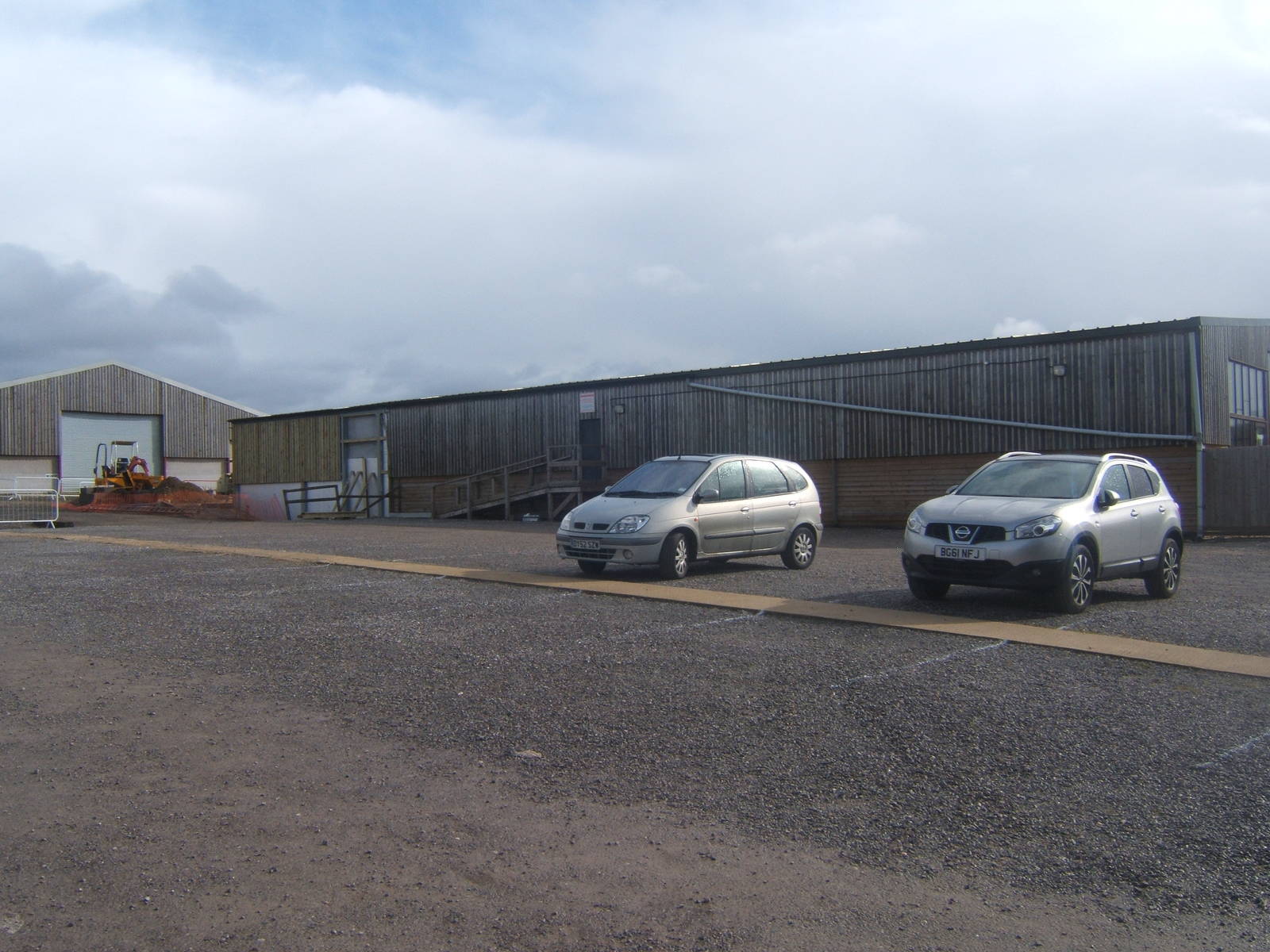 View of main Croc building showing the extension on it