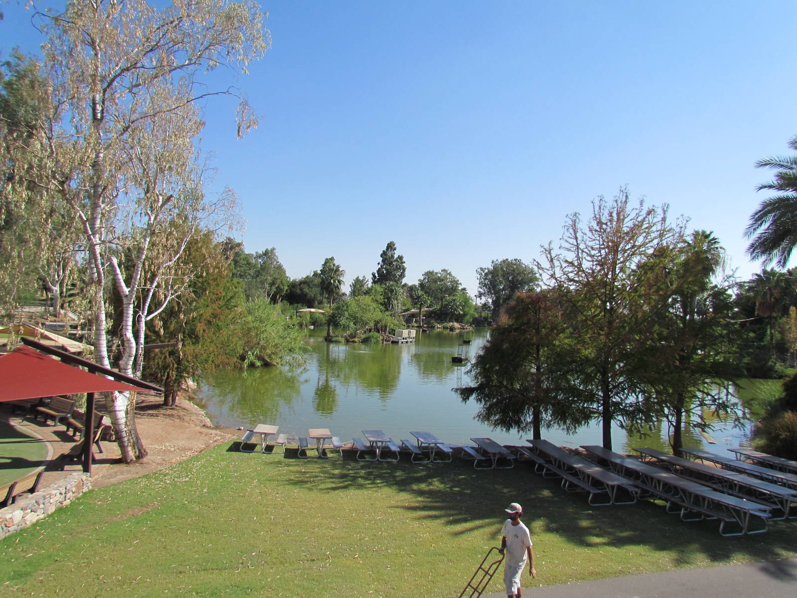 View of Main Lake from Event Center Patio