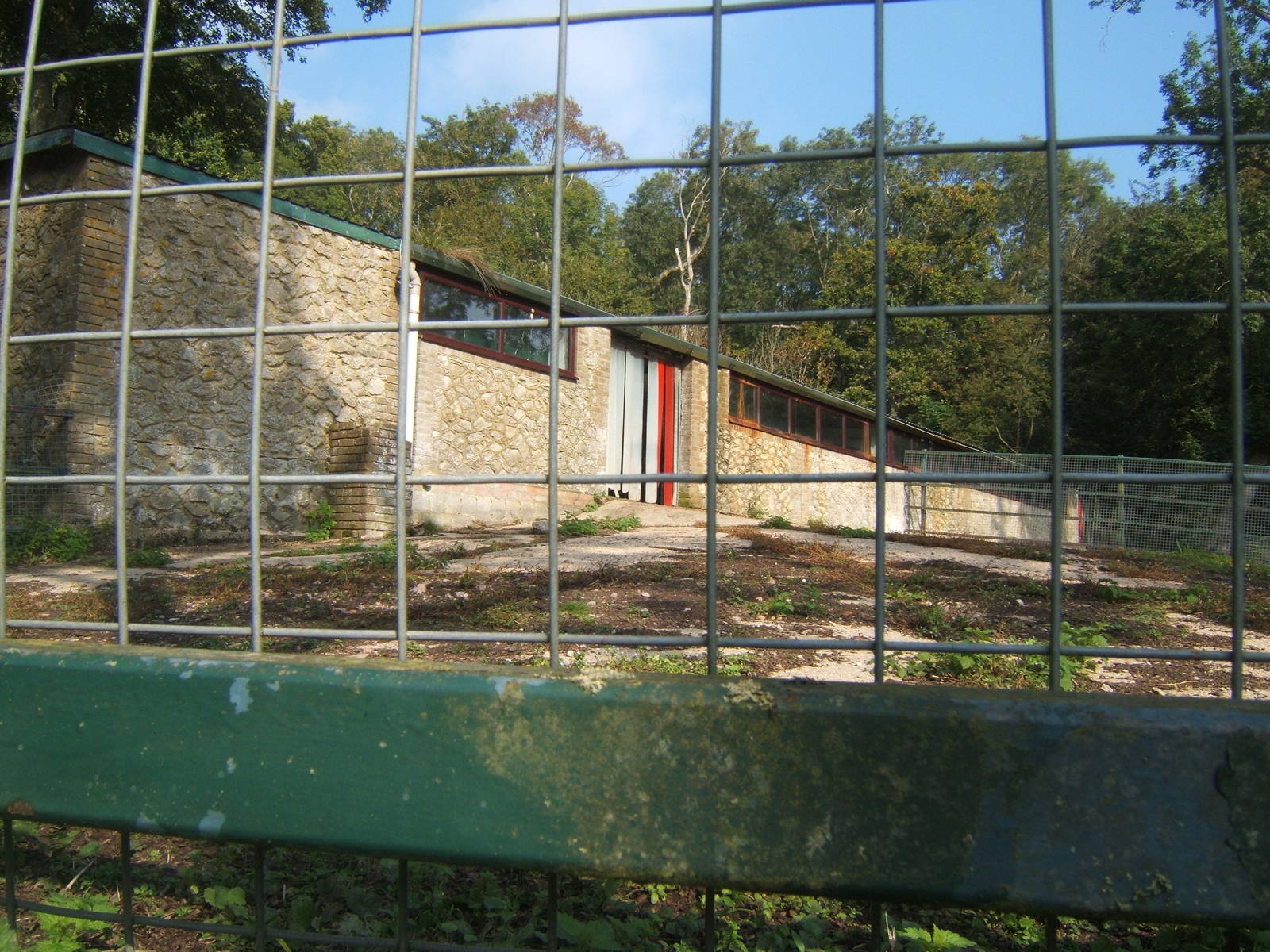 View of Malayan Tapir House and hard standing