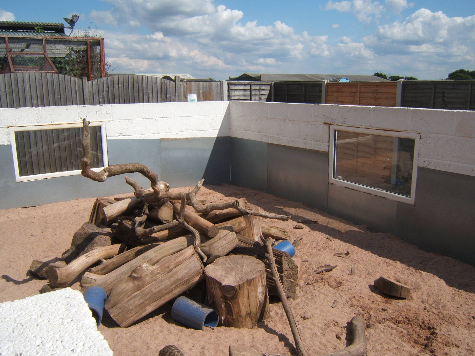 View of Meerkat enclosure