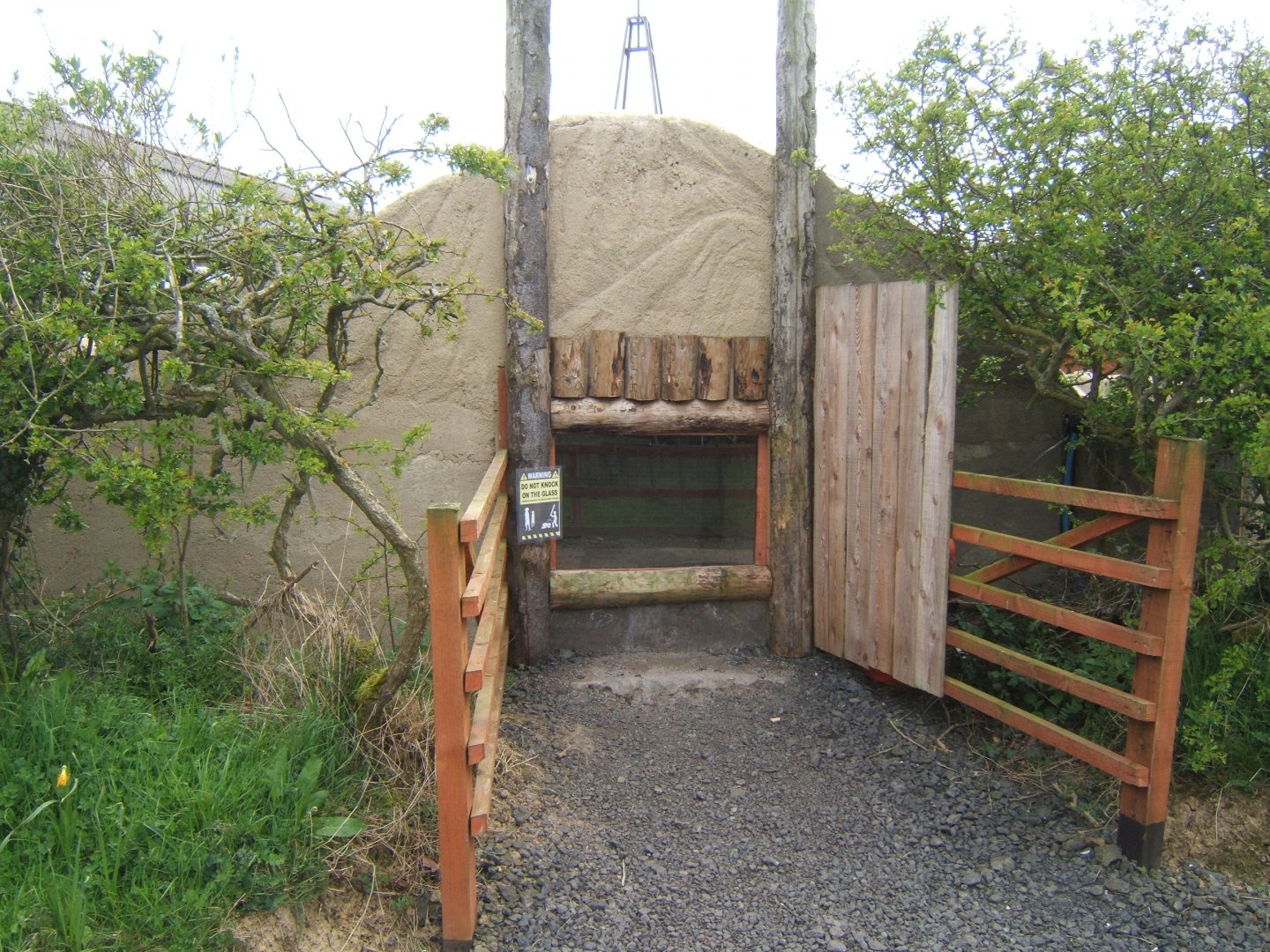 View of Meerkat house