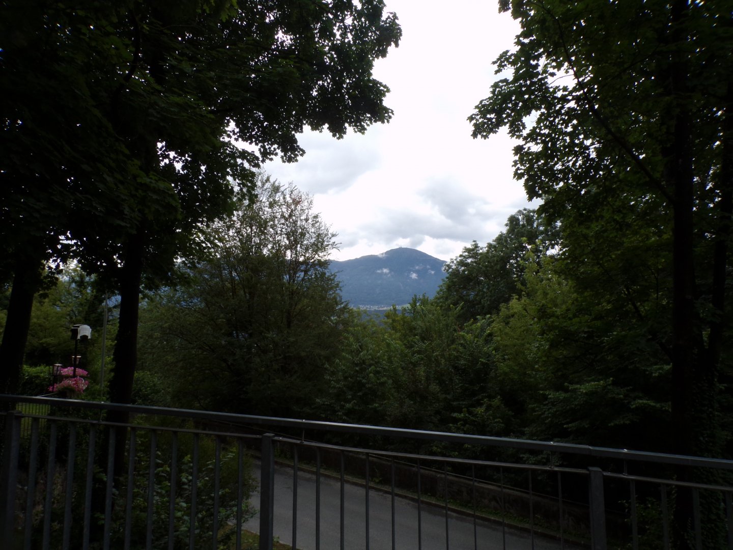 View of mountains from zoo 9.7.25