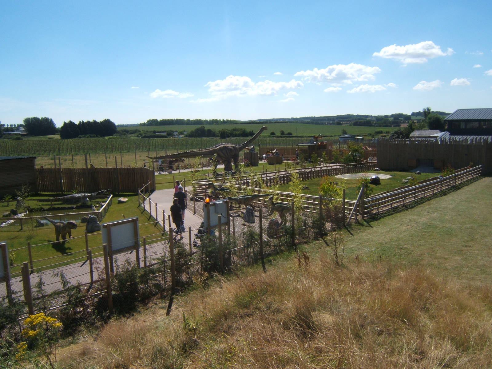 View of new Dinosaur exhibit