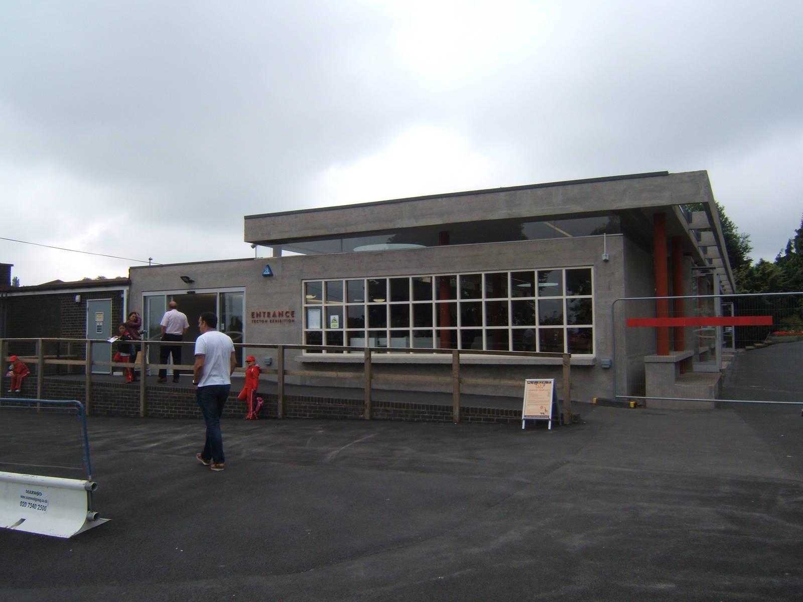 View of new Entrance