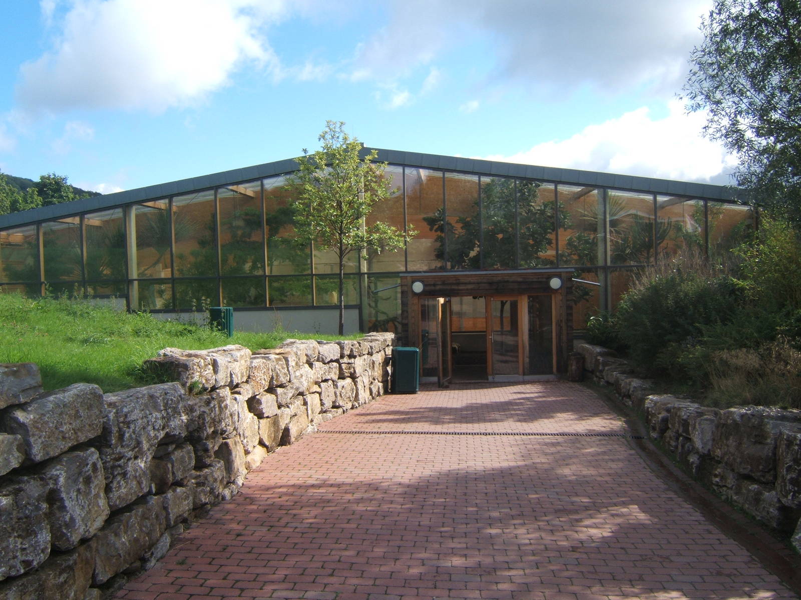 View of new Giraffe House