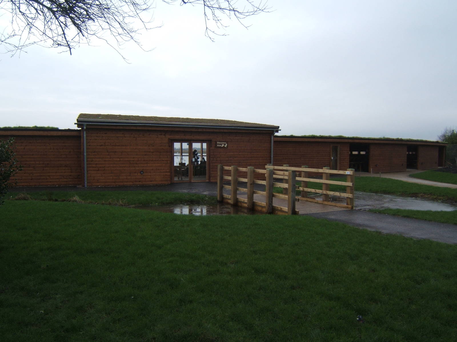 View of new hide