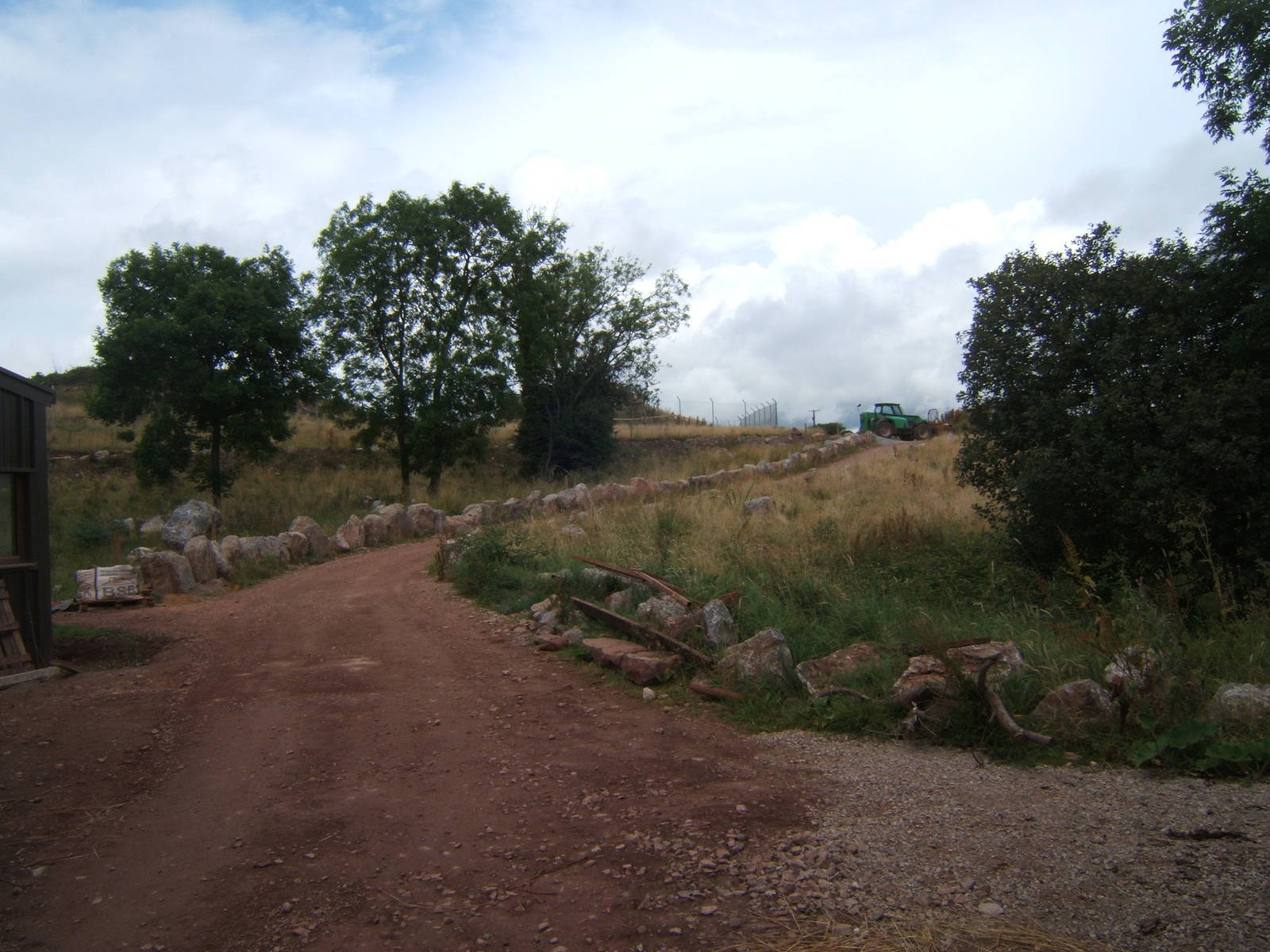 View of new path towards new exhibits yet to open