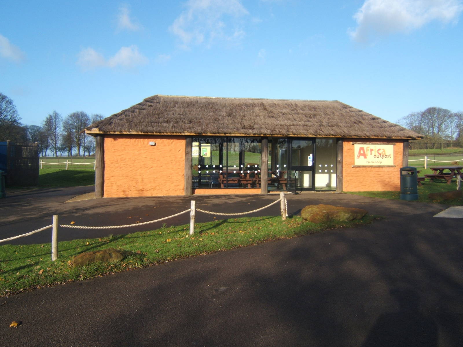 View of new Picnic House by Hippo's