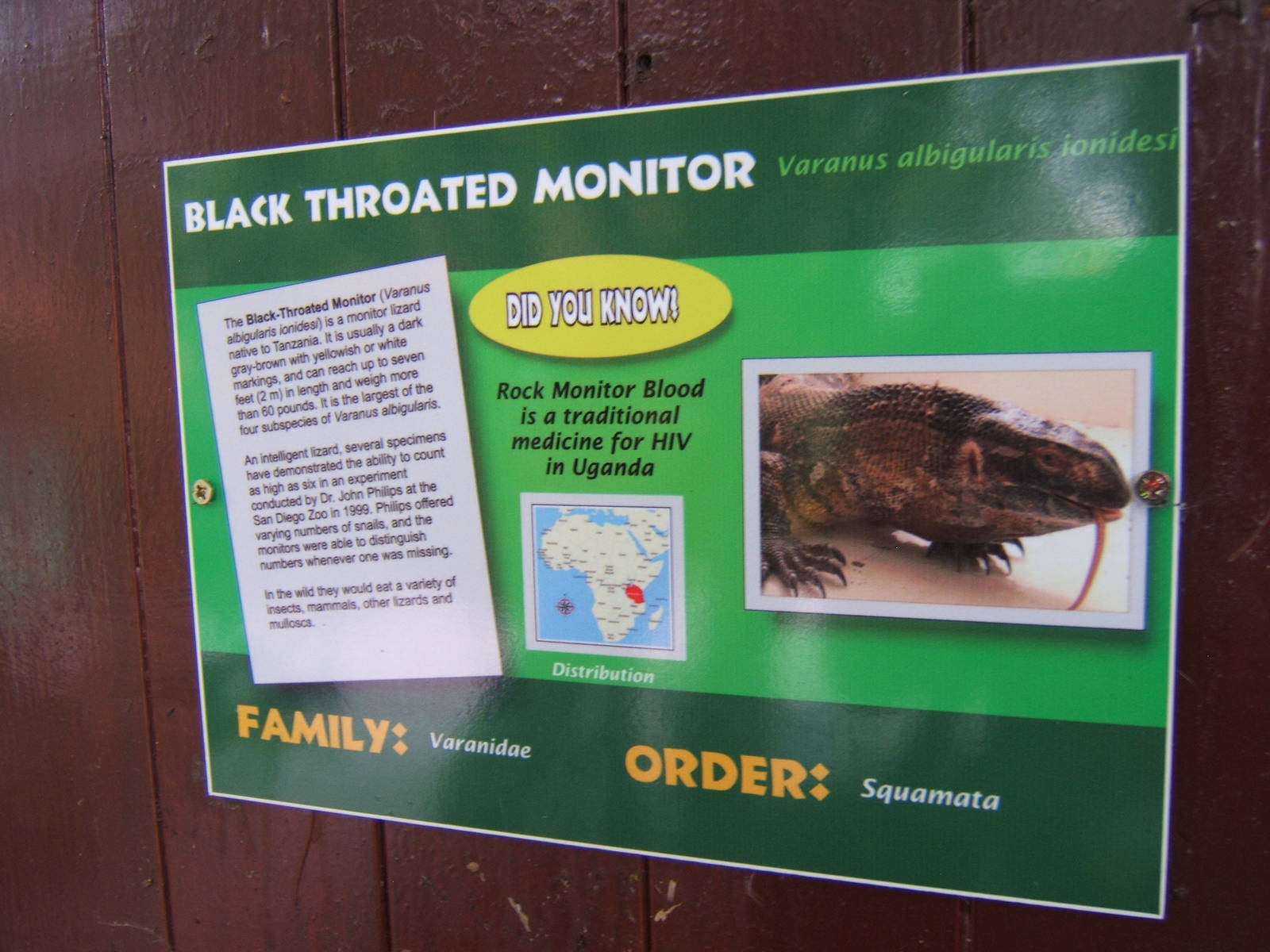 View of new signage style