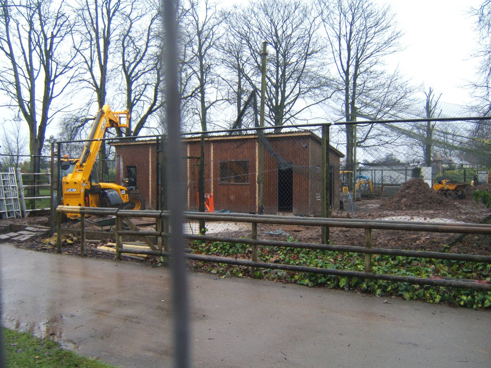 View of new Waterfowl and Crane rearing centre