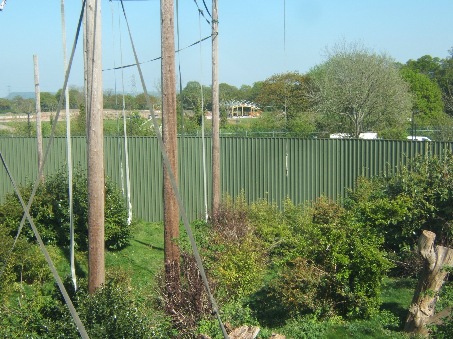 View of off show zoo under construction 22/04/2019