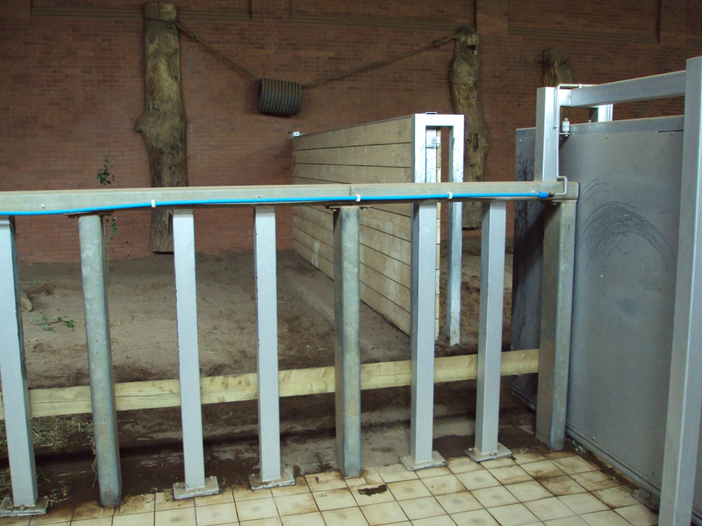 View of old Elephant house now housing Black Rhino 02/06/2019