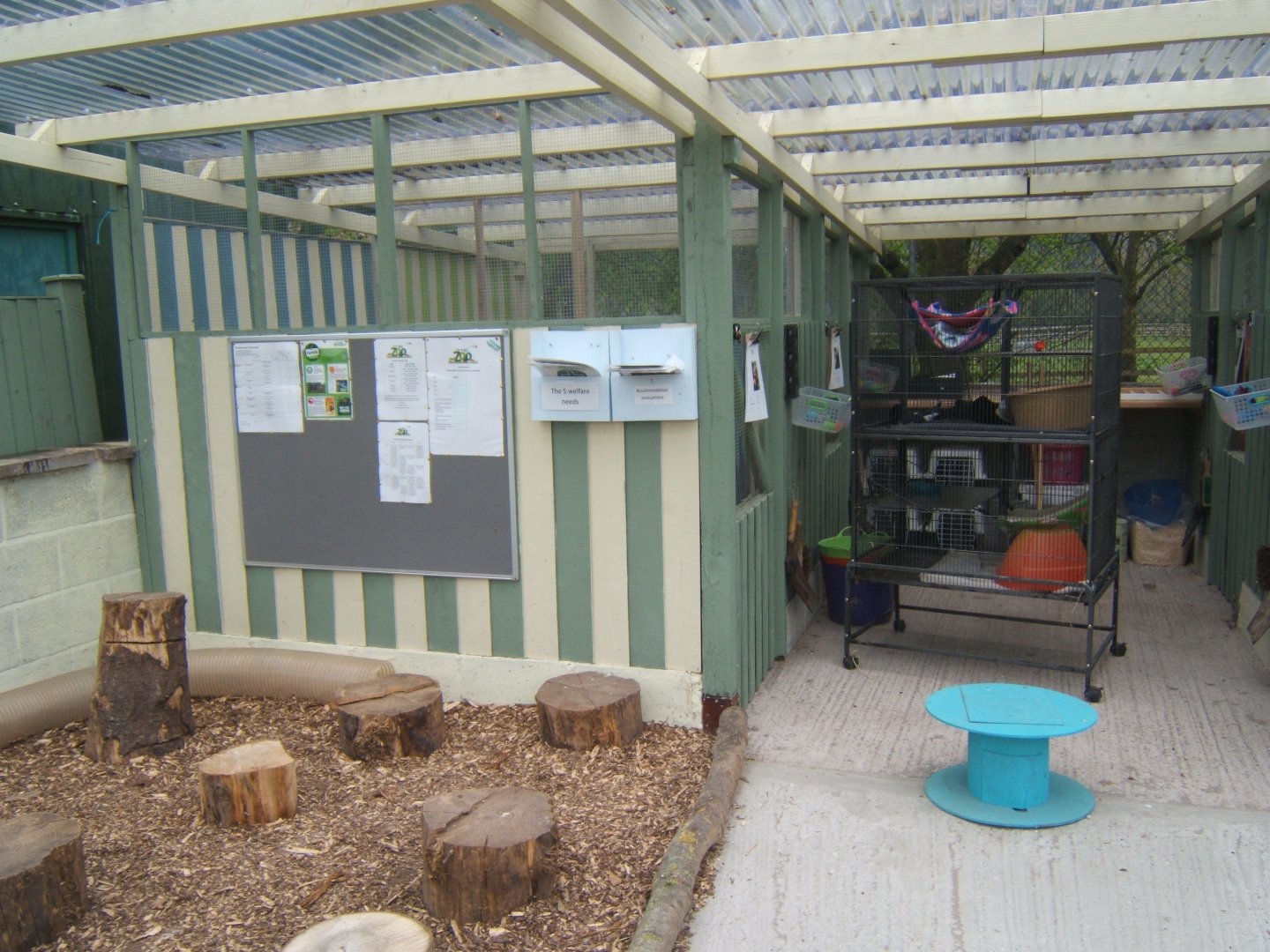 View of outdoor classroom 16/04/2019