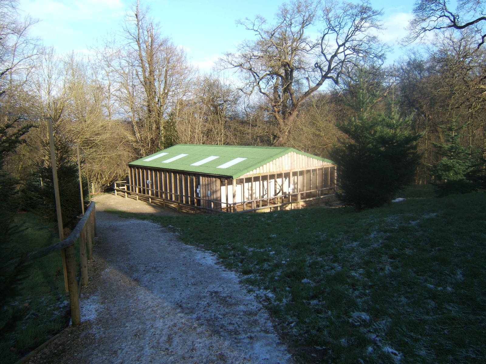 View of Owl and small Falcon block