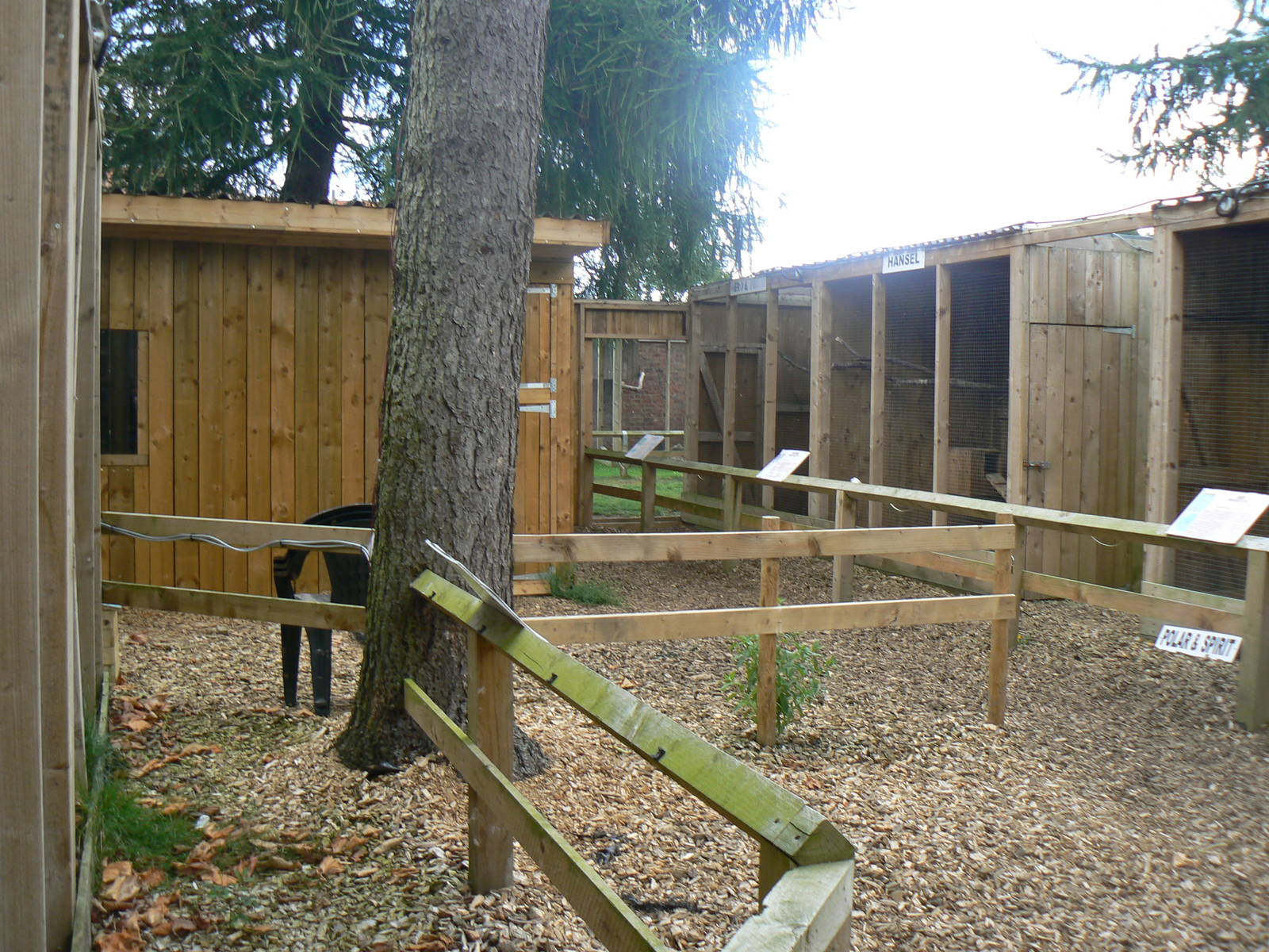 View of Owl Aviaries