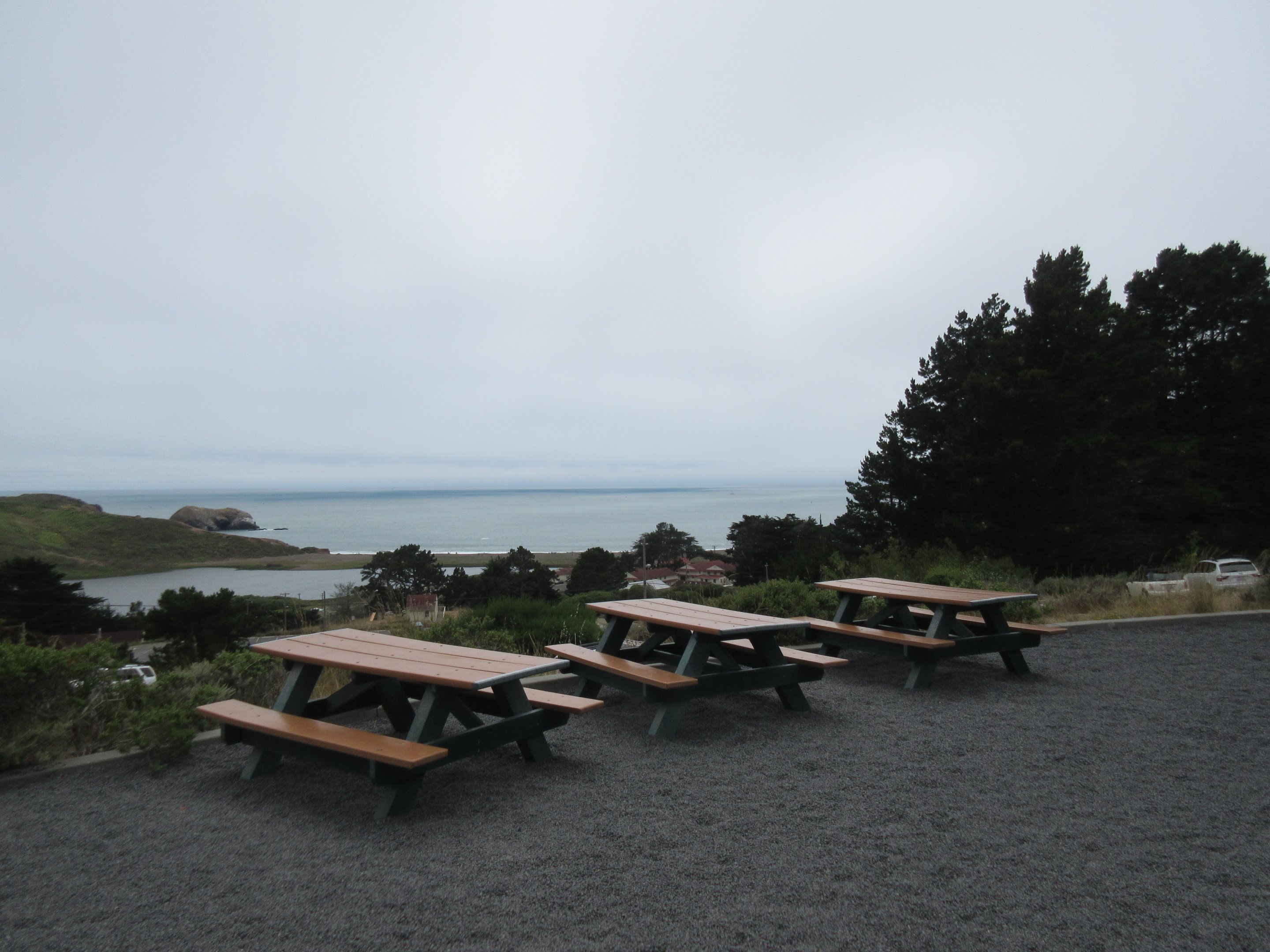 View of Pacific Ocean from Marine Mammal Center