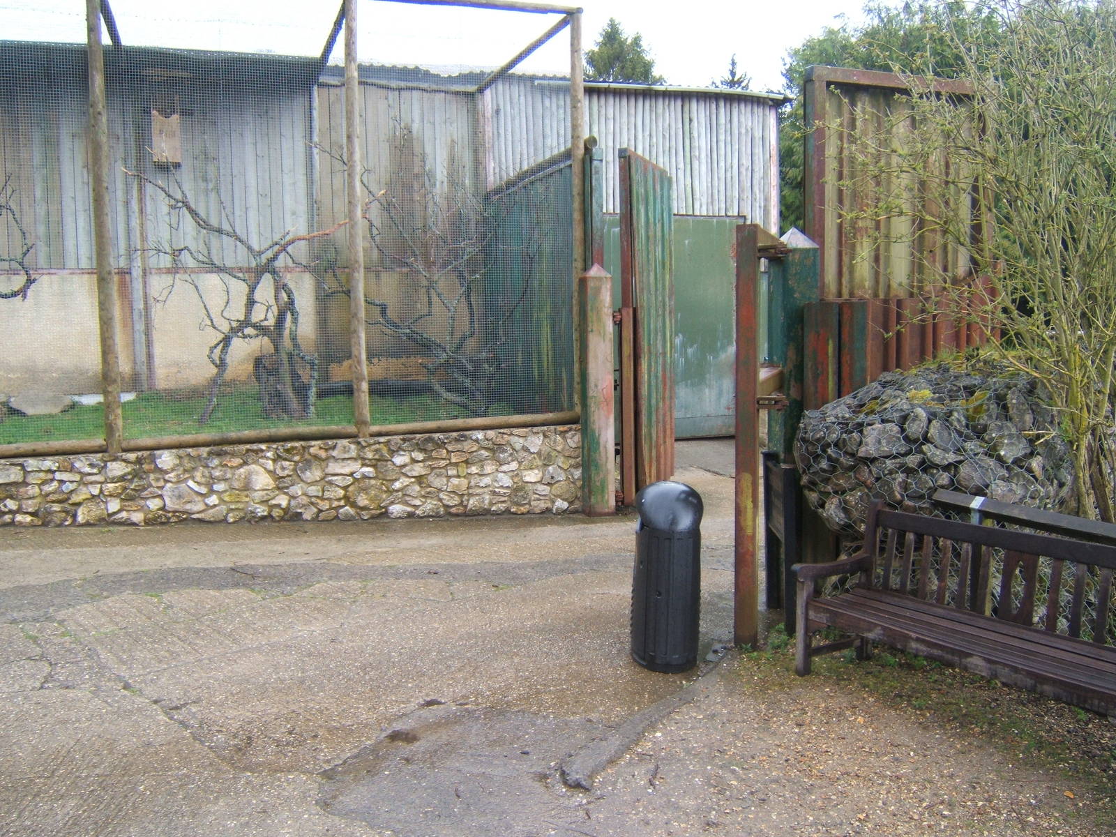 View of part of the old Elephant yard