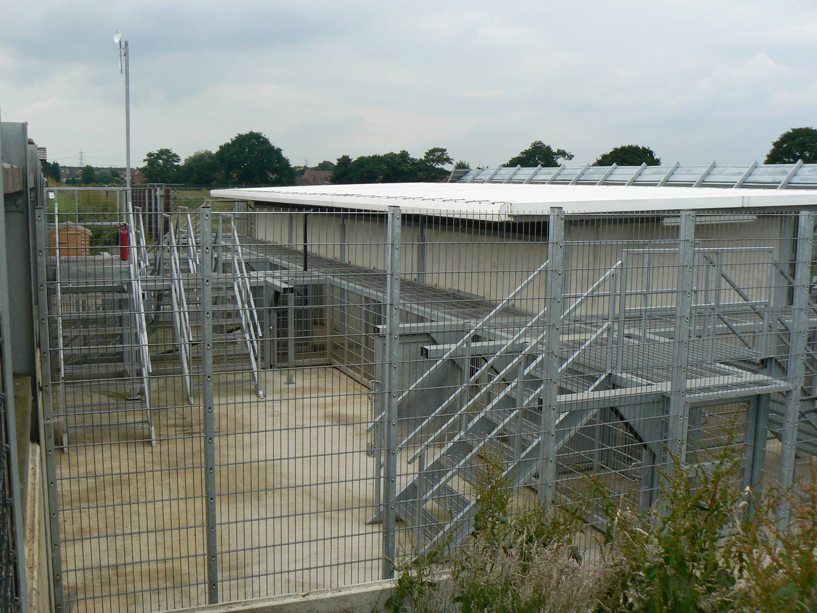 View of Part of the Polar Bear House and Holding Area - 23 June 2016