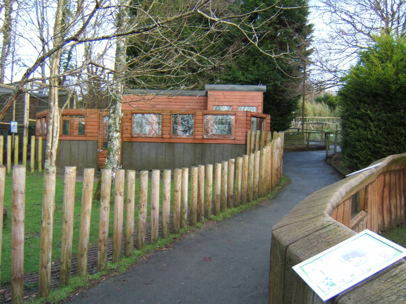 View of part of the zoo