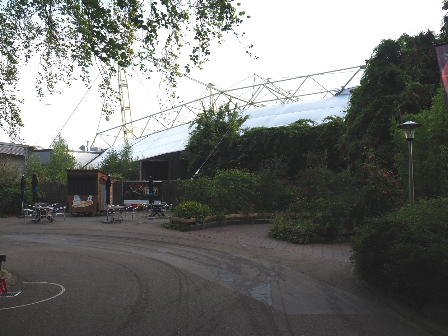 View of pathway towards Burgers' Bush (Sep 16th, 2018)