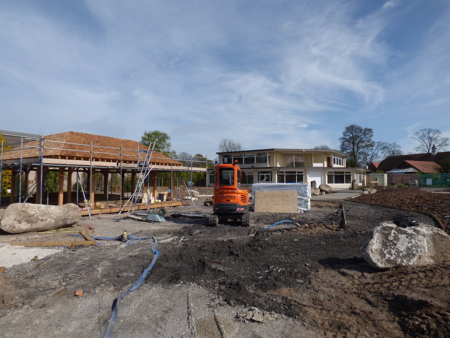View of 'PLAY!' construction work
