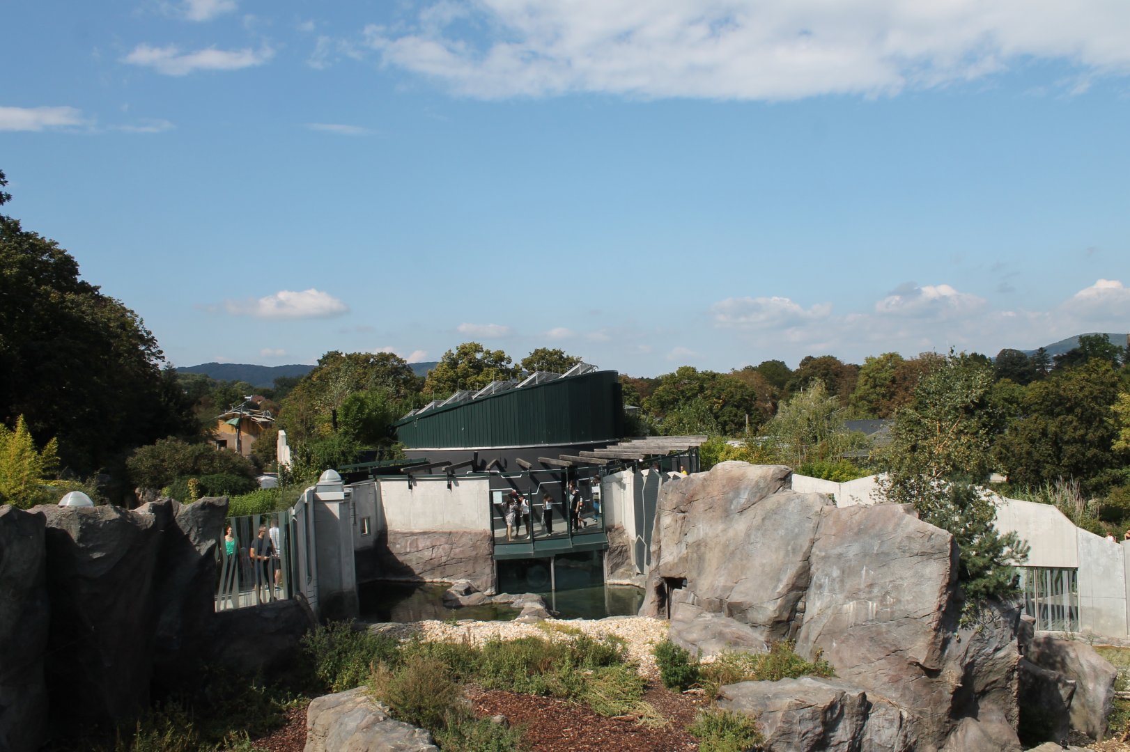 View of Polar Bear Exhibit