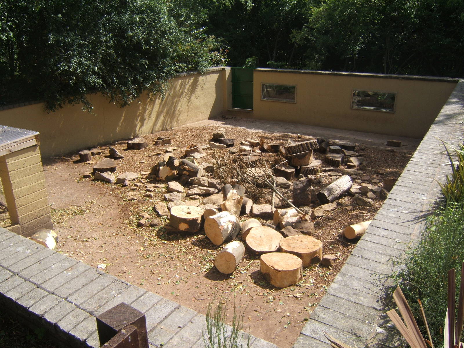 View of Porcupine enclosure