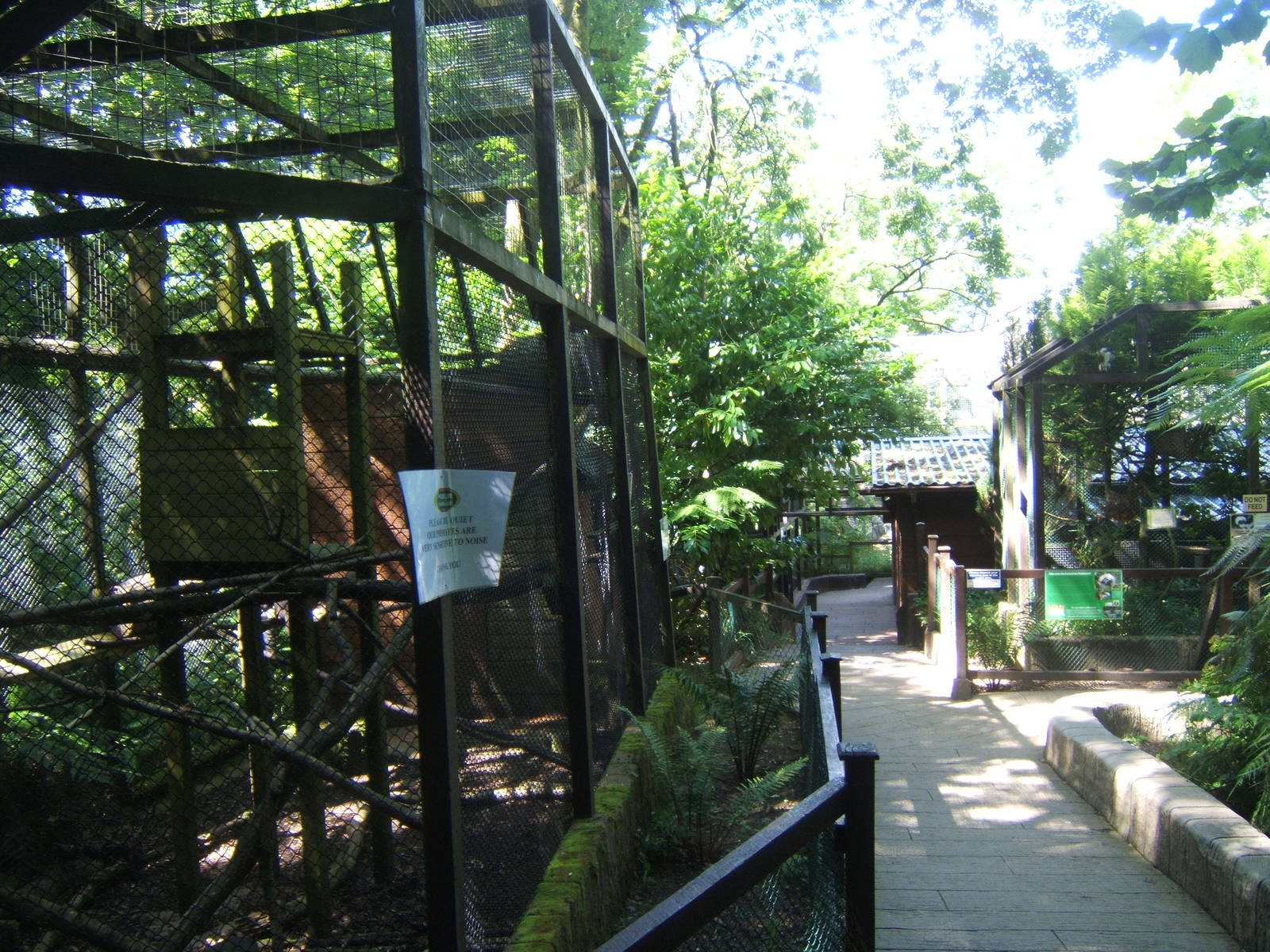 View of primate area