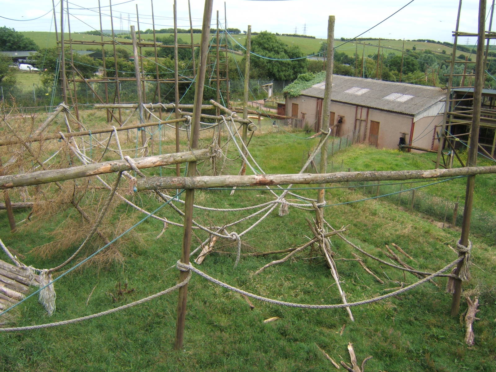 View of Primate House