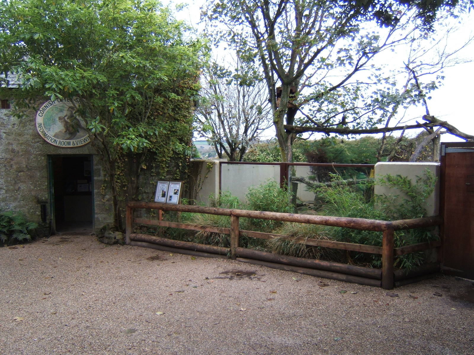 View of Red Panda enclosure