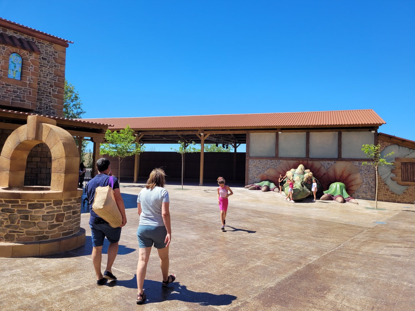 View of renovated "Pueblo" area -Sendaviva (2024)