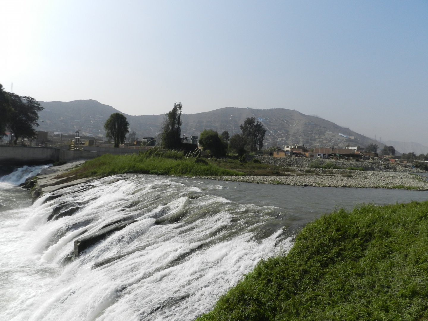 View of Rímac river - Parque Zoológico Huachipa