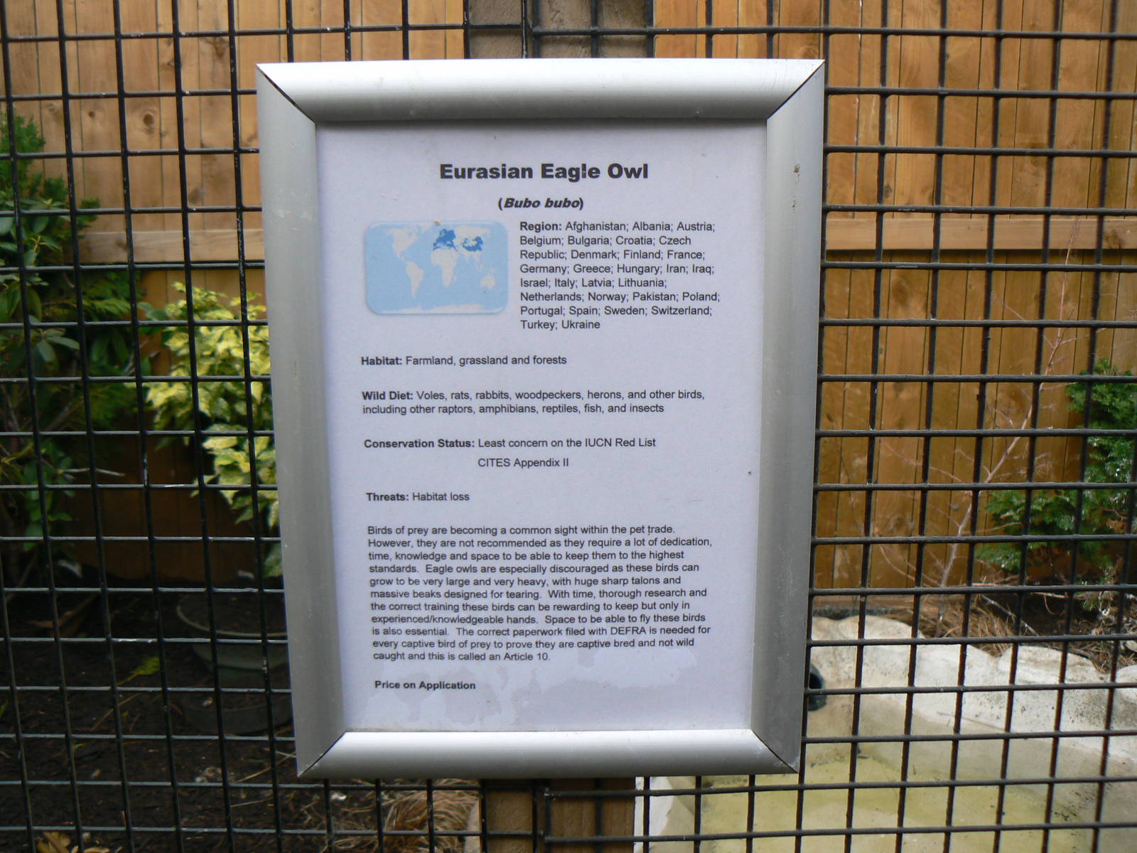 View of Signage - 16 February 2016, Wild Animal Adventures