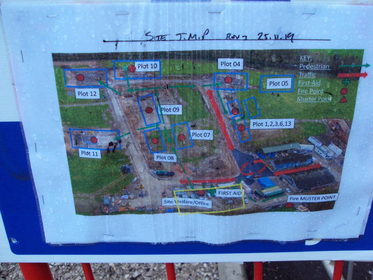 View of site map 14/12/2019