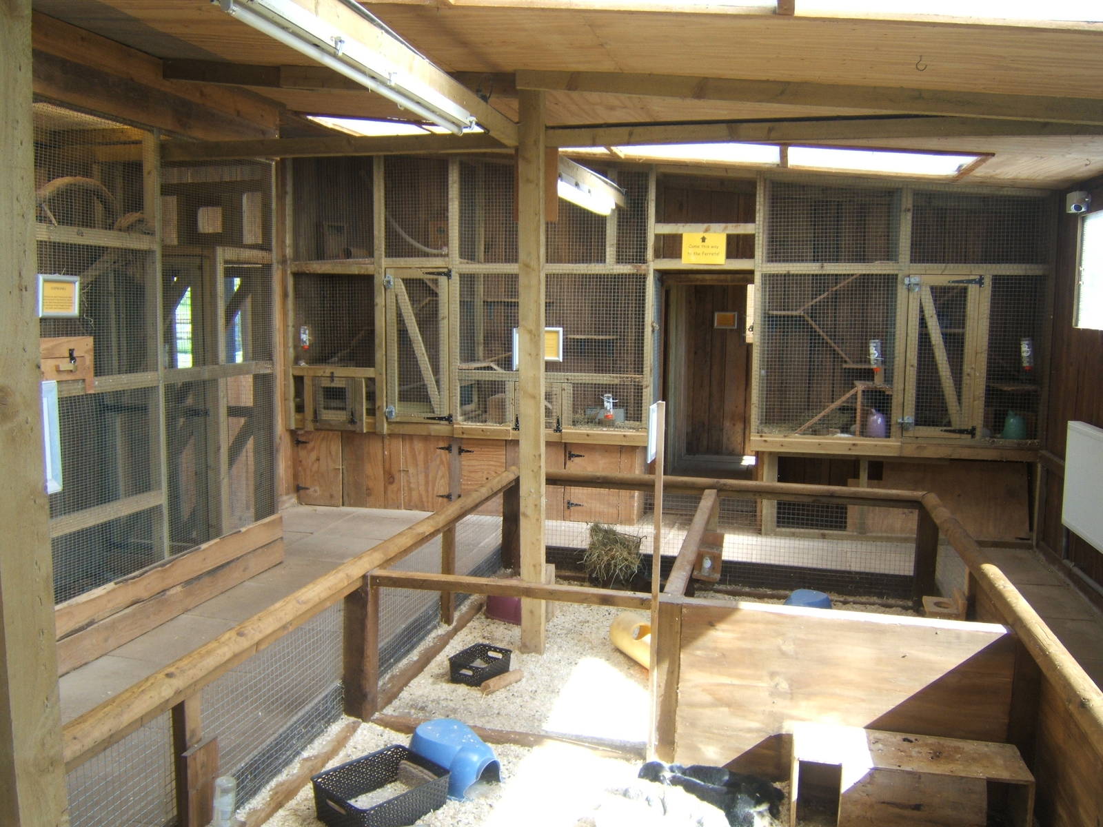 View of Small Mammal building