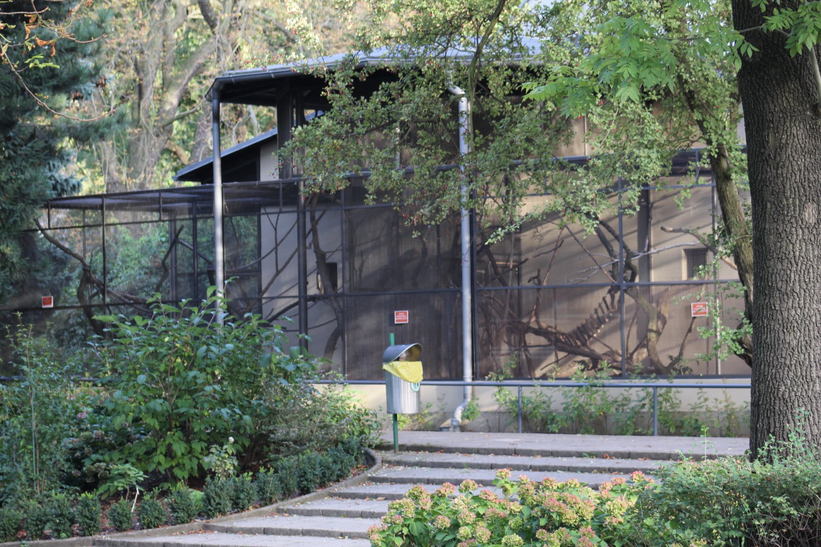 View of Small Primate House