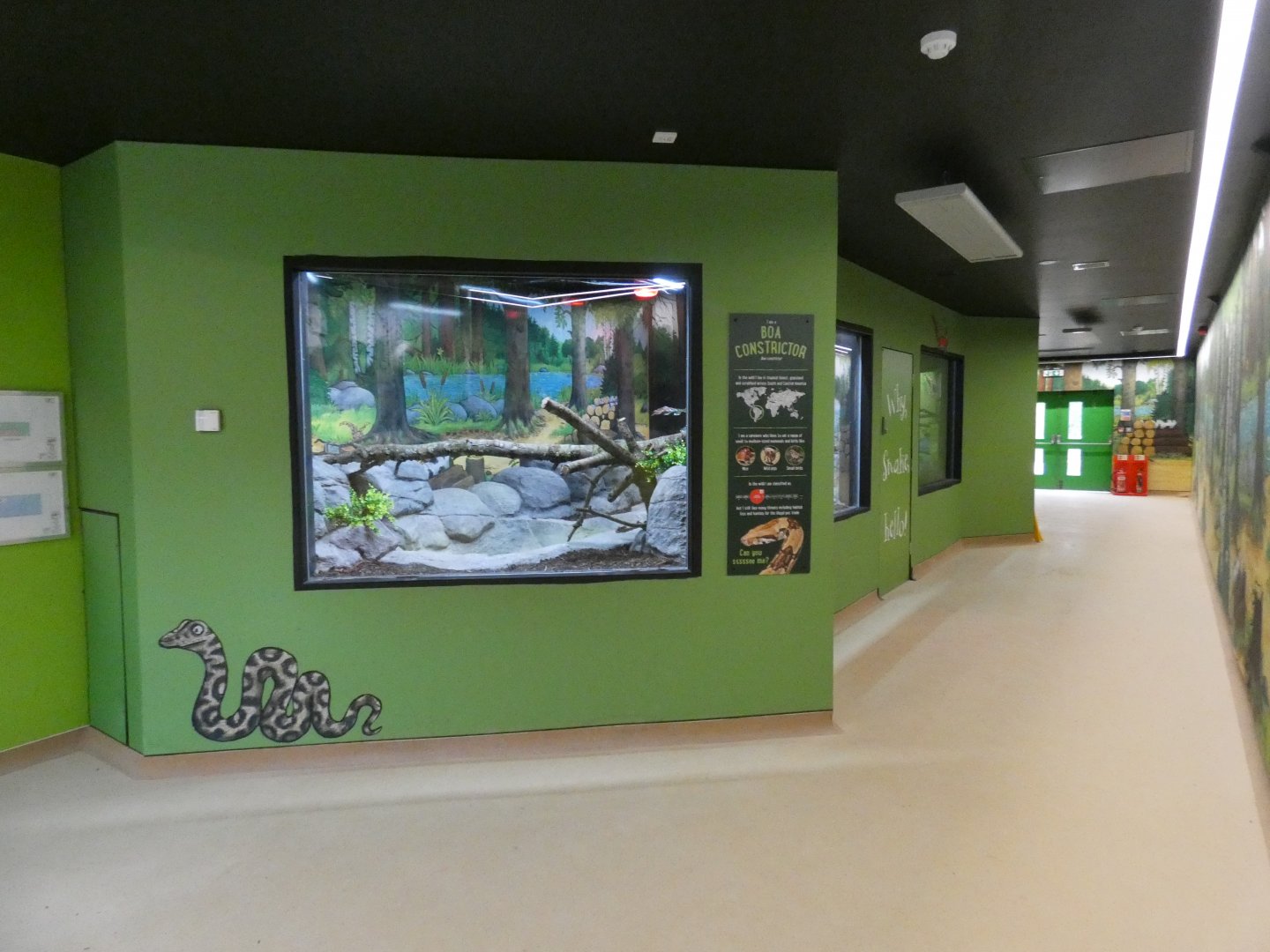 View of snake house in Gruffalo Discovery Land