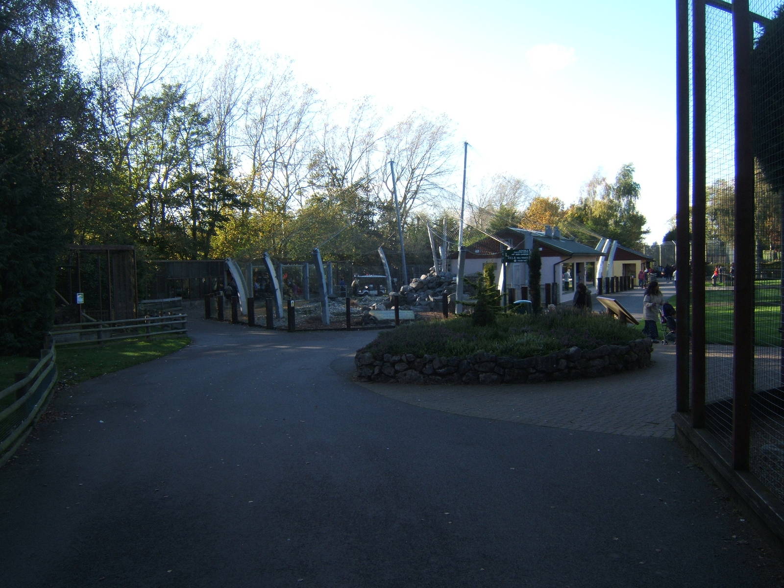View of Snow Leopard enclosure