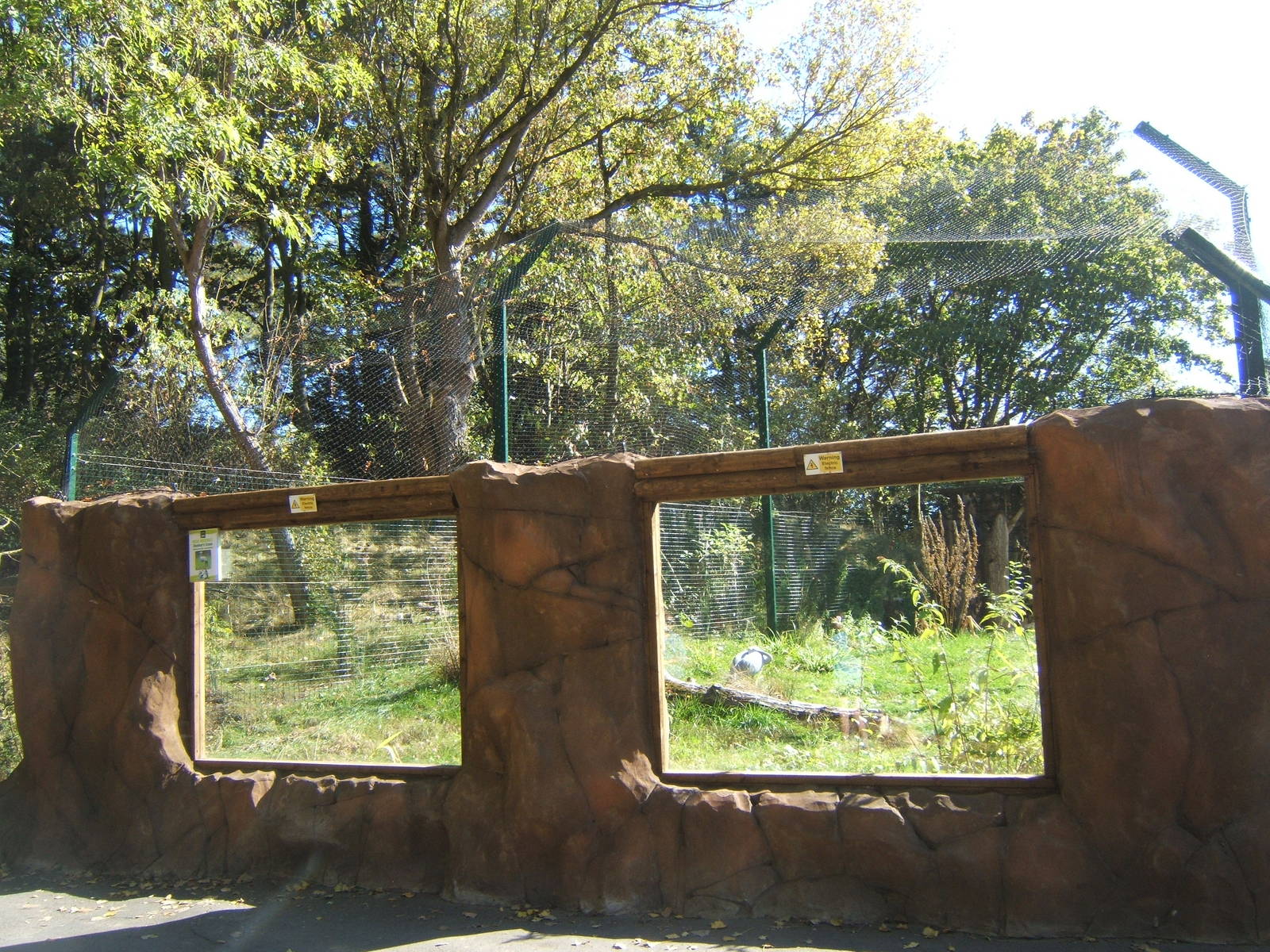 View of Stanley Crane enclosure