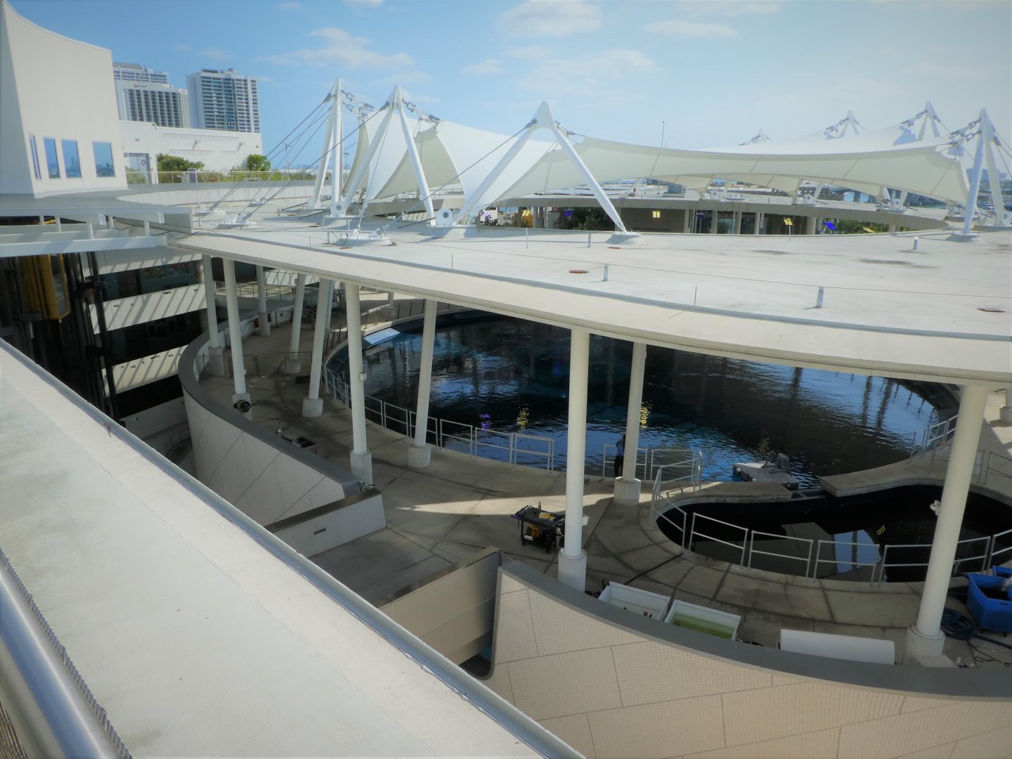 View of the Aquarium from the Roof